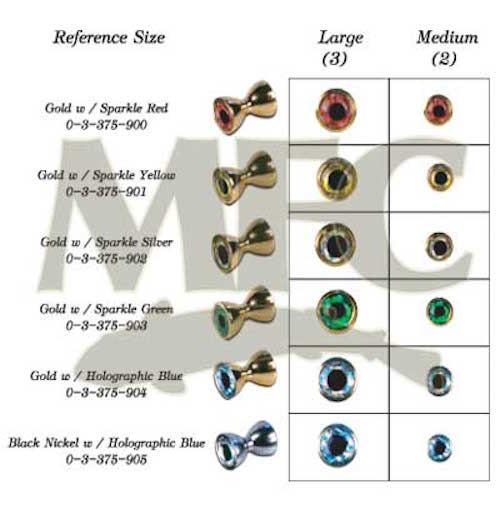Montana Fly Company Sparkle Dumbbell Eyes
