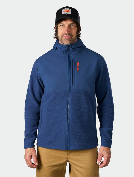 Grundens Men's Bering Fleece Pro Full Zip Hoodie