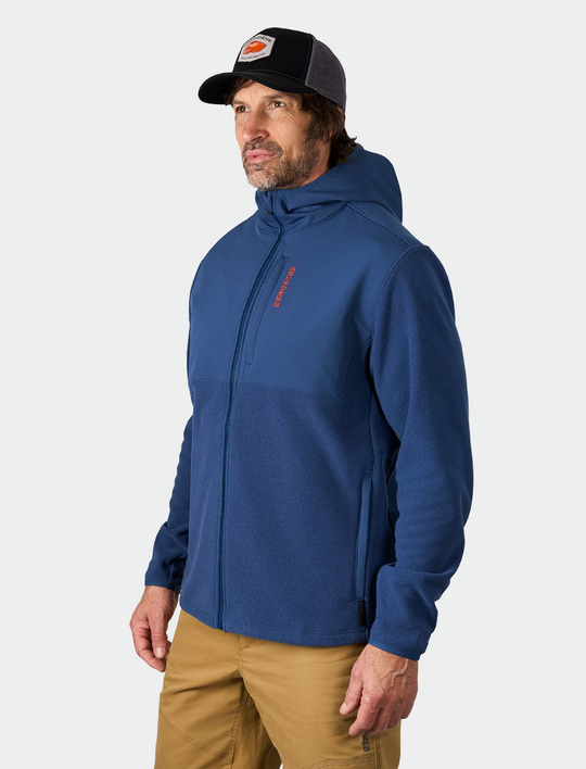 Grundens Men's Bering Fleece Pro Full Zip Hoodie