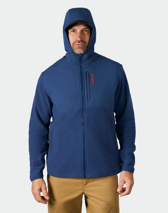 Grundens Men's Bering Fleece Pro Full Zip Hoodie