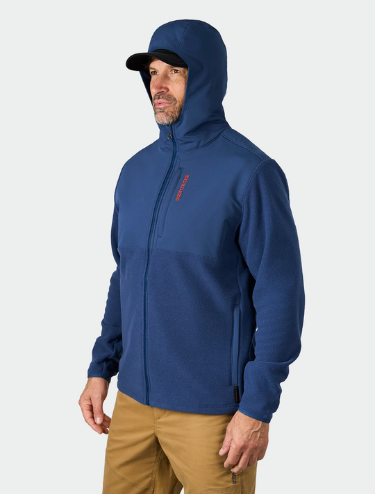 Grundens Men's Bering Fleece Pro Full Zip Hoodie