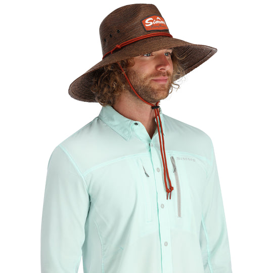 Simms Cutbank Sun Hat Chestnut Image 02