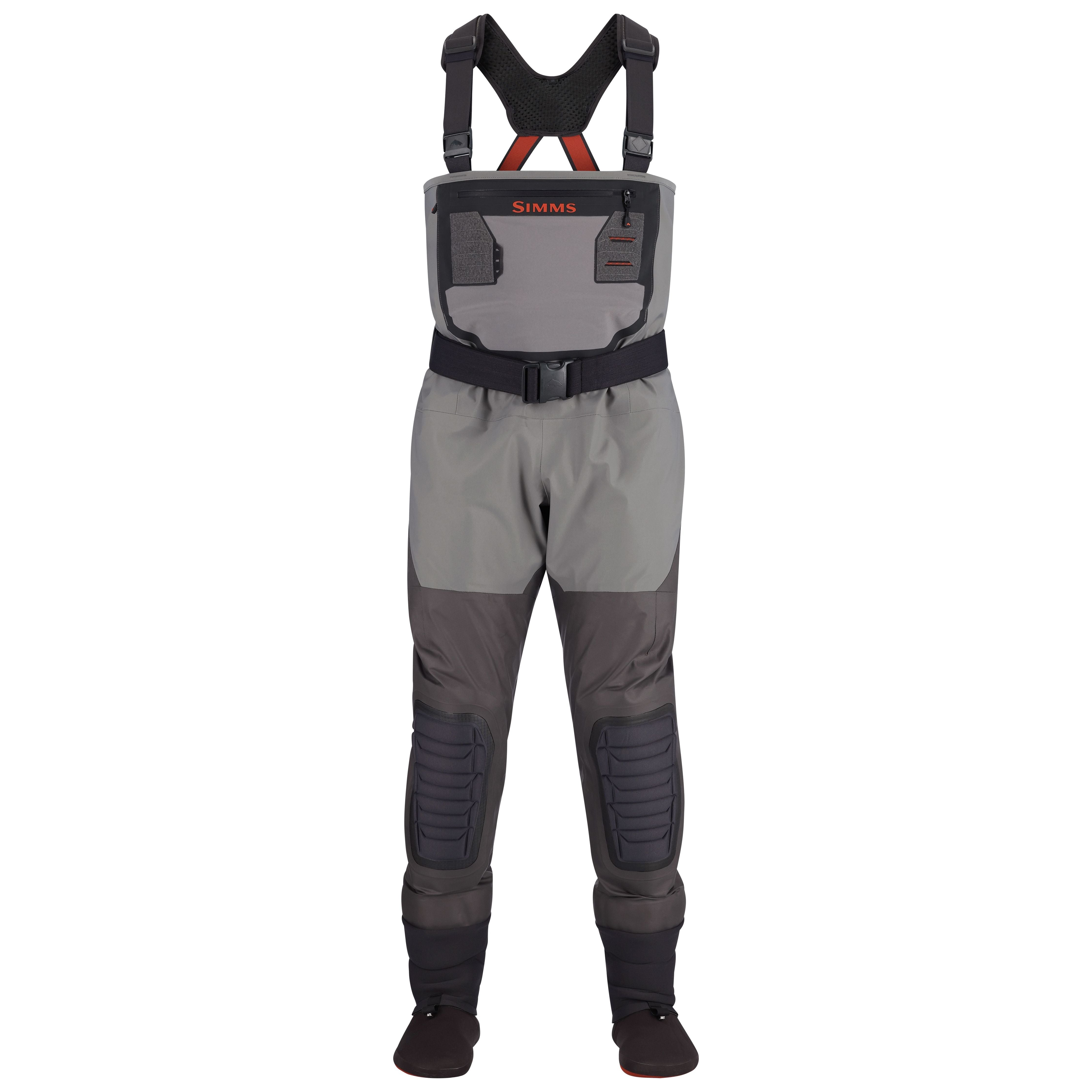 Simms Men's Confluence Stockingfoot Wader Graphite Image 01