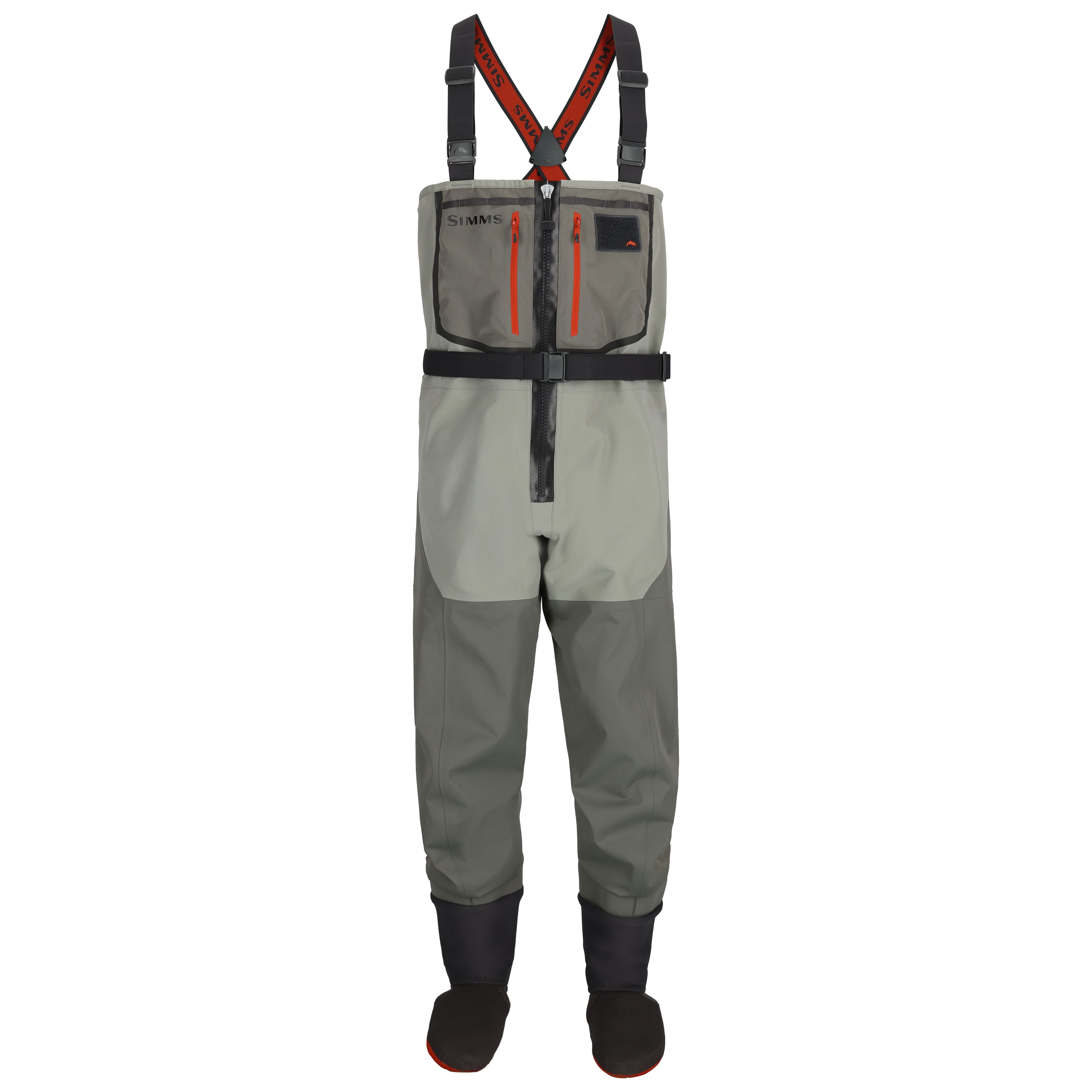 Simms Men's Freestone Z Stockingfoot Wader Smoke Image 01