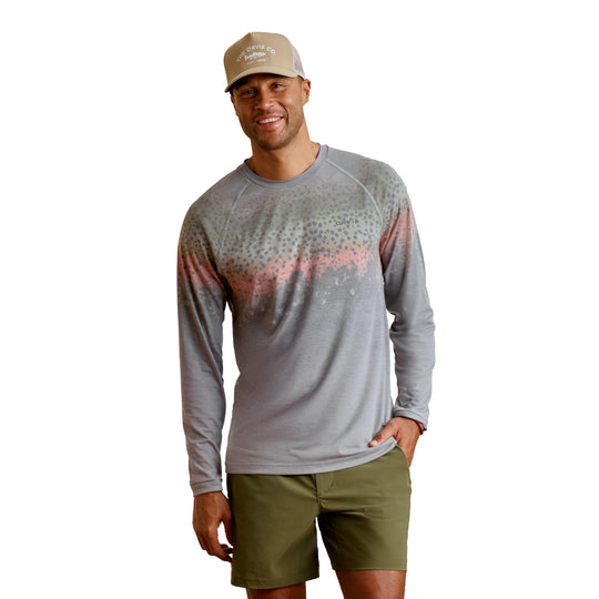 Orvis Dricast Printed LS Crew Steelhead Image 02