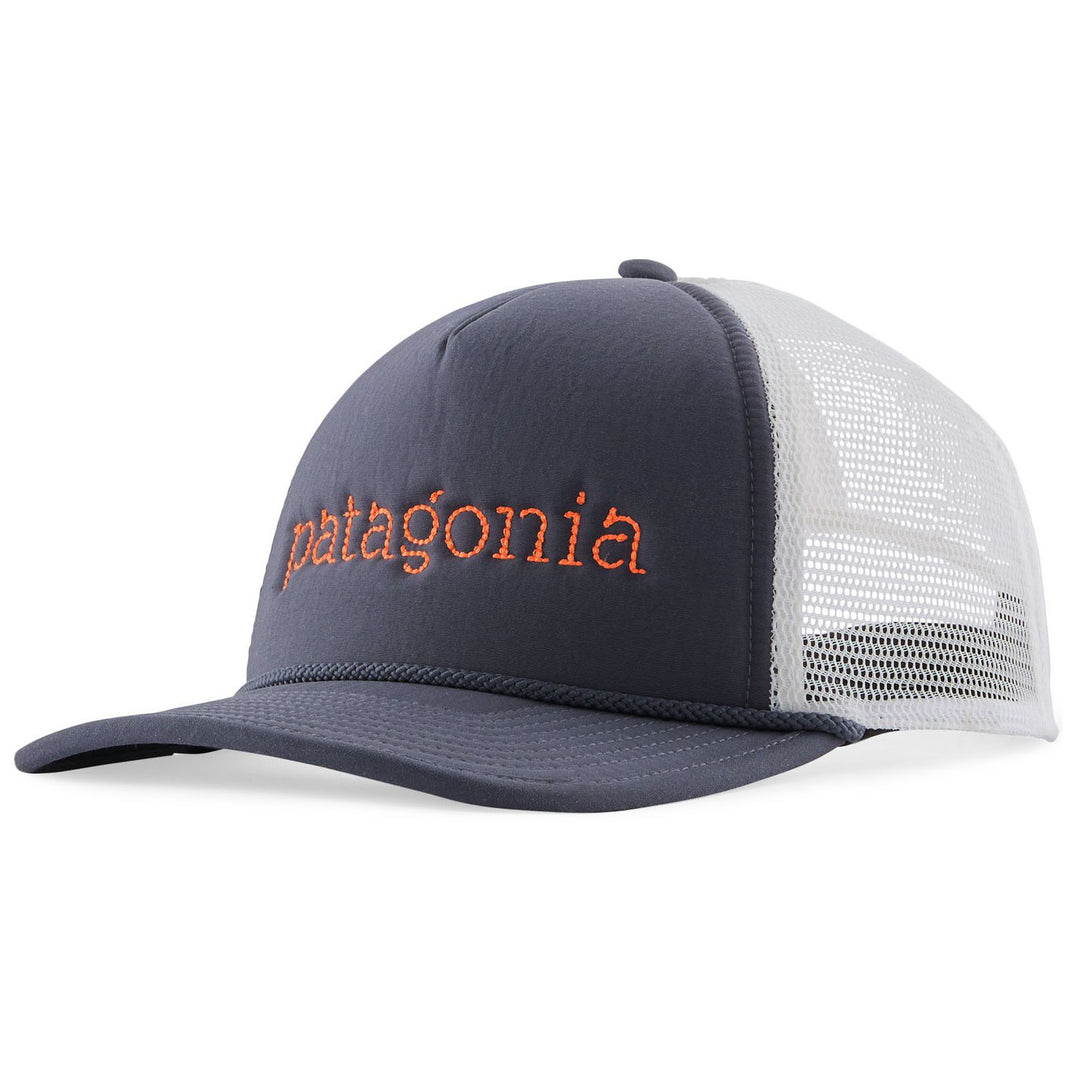 Patagonia Broadcaster Hat Strata Text: Smolder Blue Image 01
