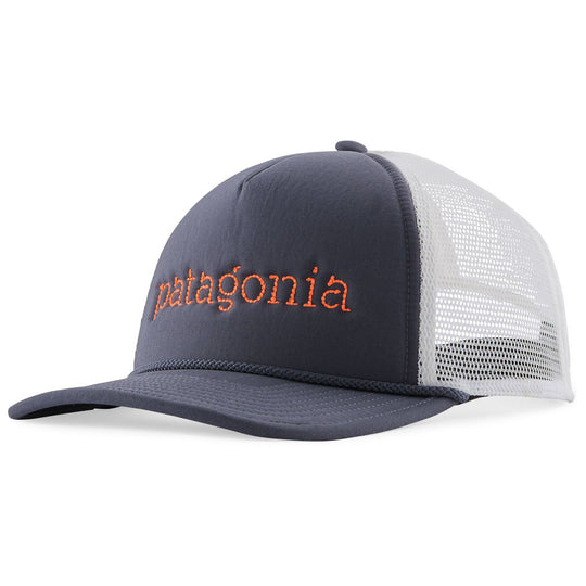 Patagonia Broadcaster Hat Strata Text: Smolder Blue Image 01