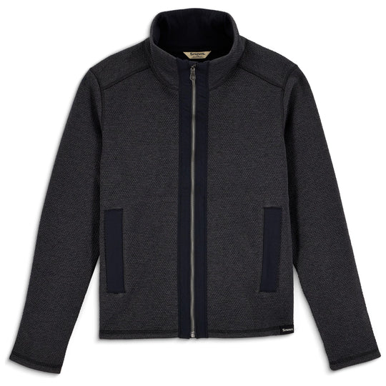 Simms Women's Harbor Fleece Black Heather Image 01