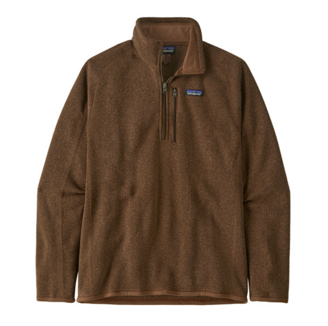Patagonia Men's Better Sweater 1/4-Zip Fleece - Moose Brown