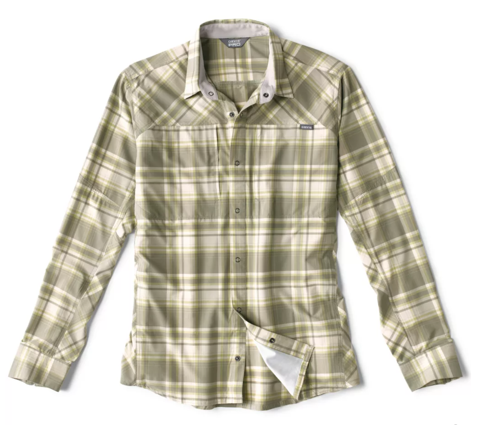 Orvis Men's PRO Stretch Long-Sleeved Shirt Sagebrush – Ed's Fly Shop