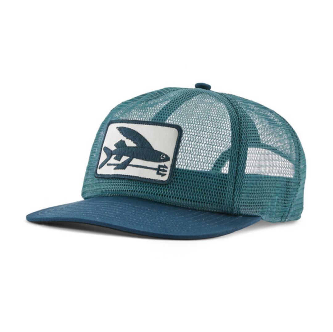 Patagonia Breezefarer Cap - Flying Fish Fork: Wetland Blue