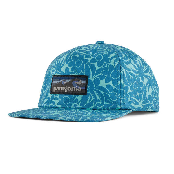 Patagonia Boardshort Label Funfarer Cap - Abundance: Anacapa Blue