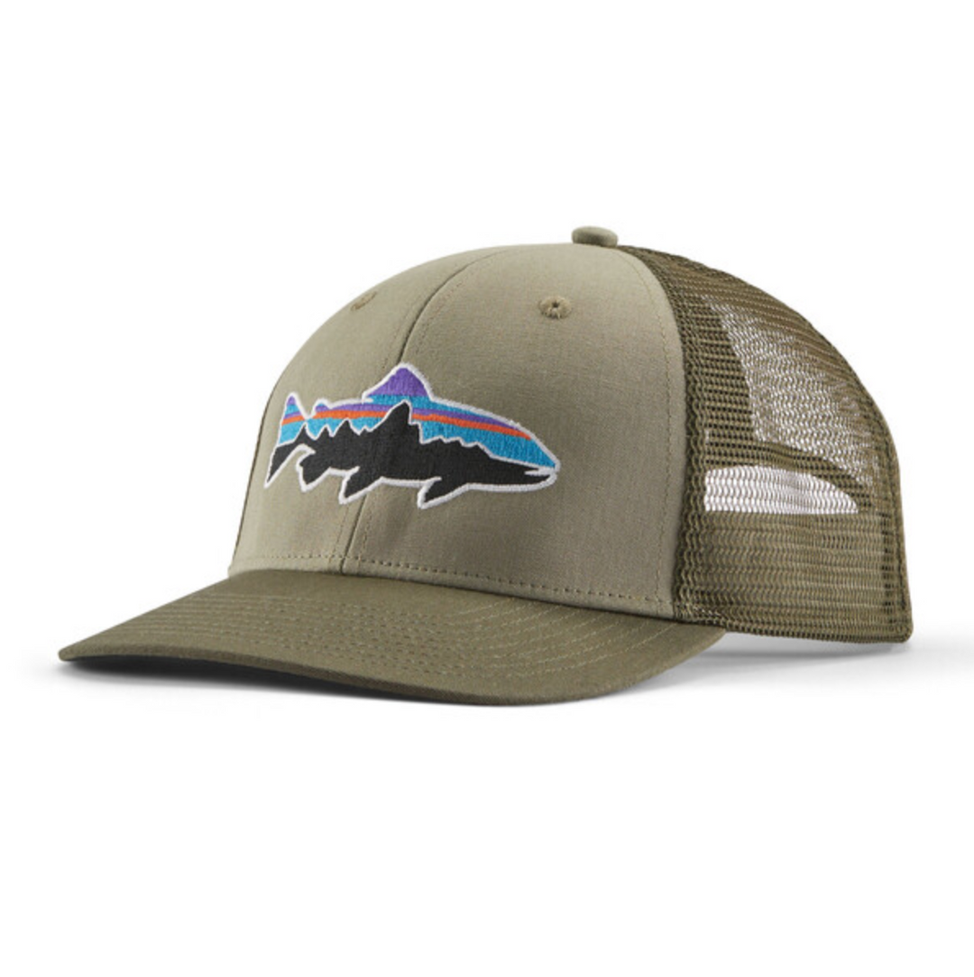 Patagonia Fitz Roy Trout Trucker Hat - River Rock Green Sale