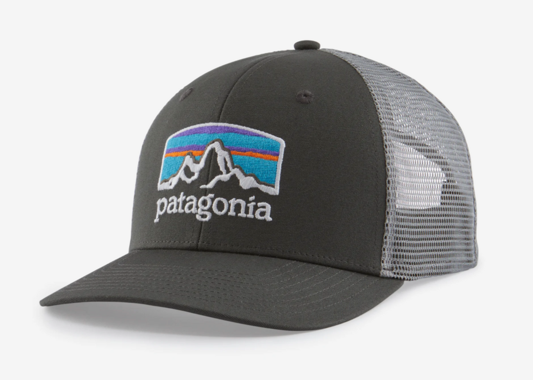 Patagonia Fitz Roy Horizons Trucker Hat - Forge Grey
