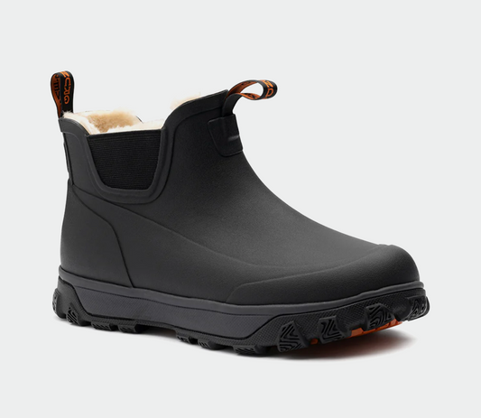Grundens Deviation Sherpa Ankle Boot - Black