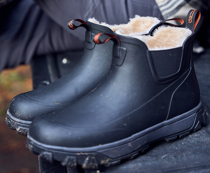 Grundens Deviation Sherpa Ankle Boot - Black
