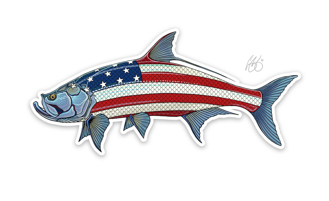 Casey Underwood USA Tarpon Decal Sticker