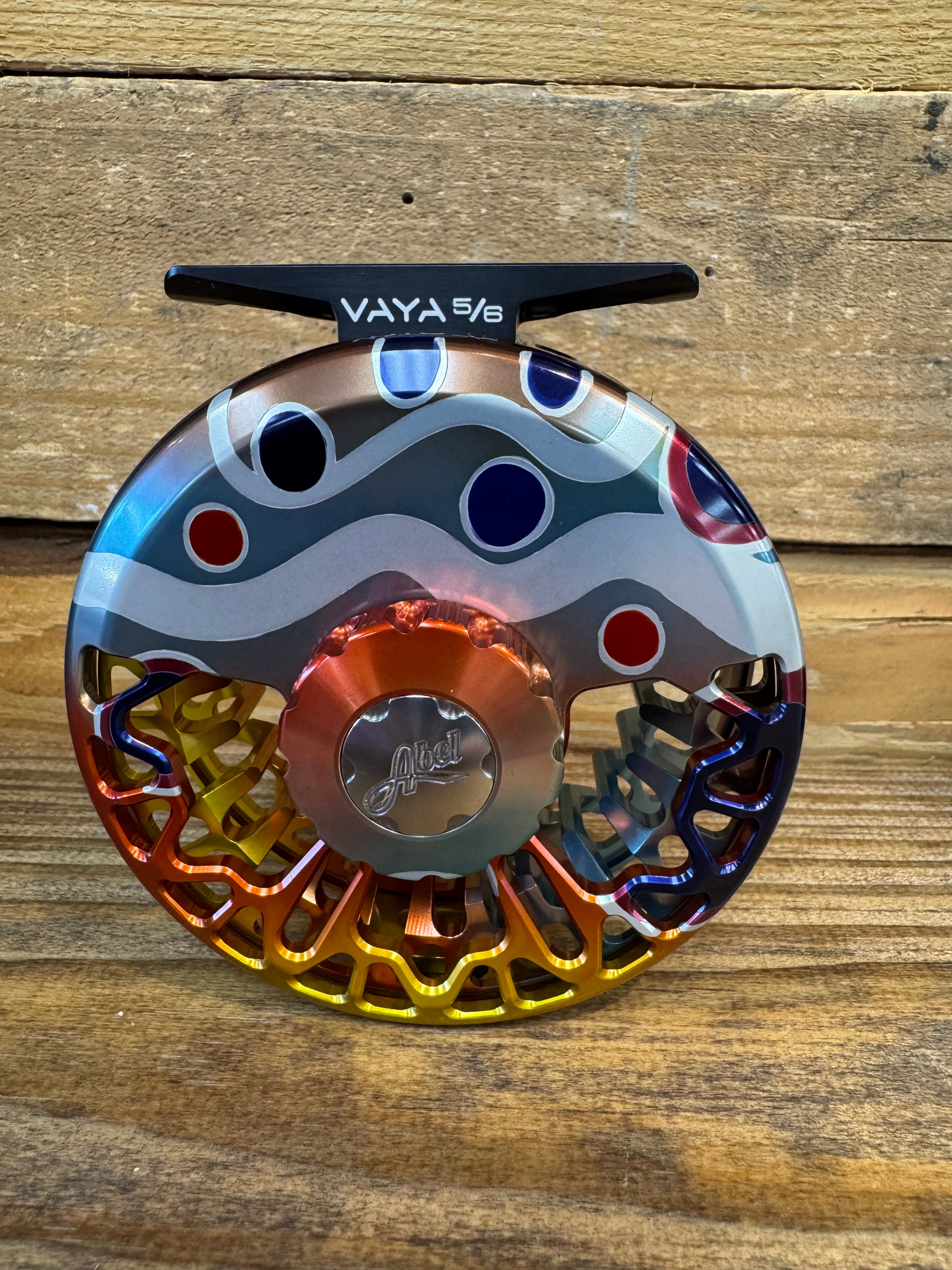 Abel Vaya Fly Reel - Abstract Brown - 5/6 WT