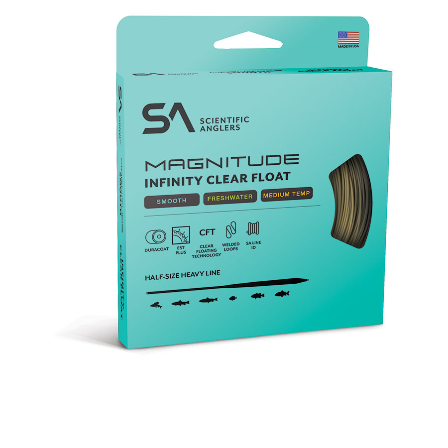 Scientific Anglers Magnitude Smooth Infinity Clear Float Head - Fly Line