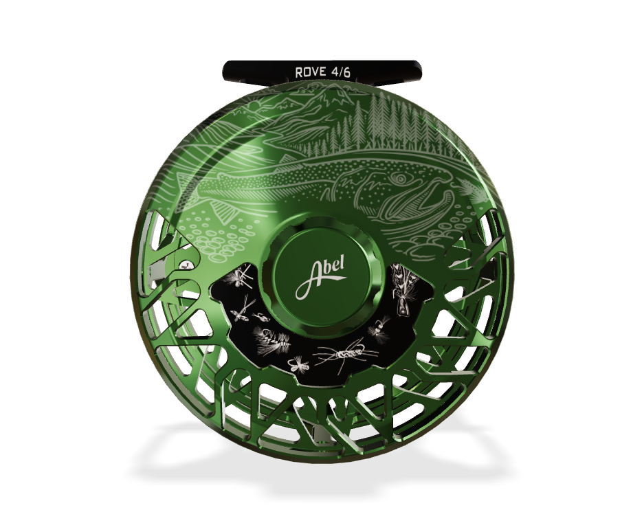 Abel Rove Fly Reel Deep Green 4/6wt