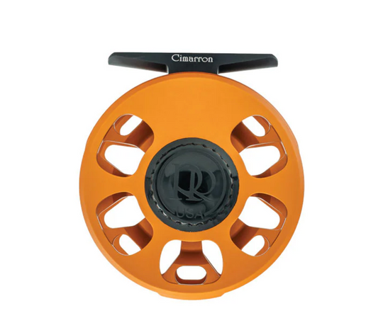 Ross Cimarron Matte Pumpkin Fly Reel - Made in USA