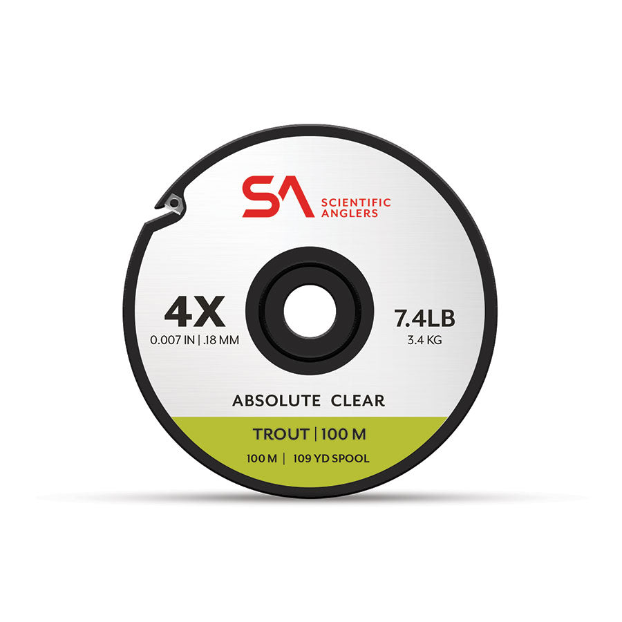 Scientific Anglers Absolute Trout Tippet 100M Spool