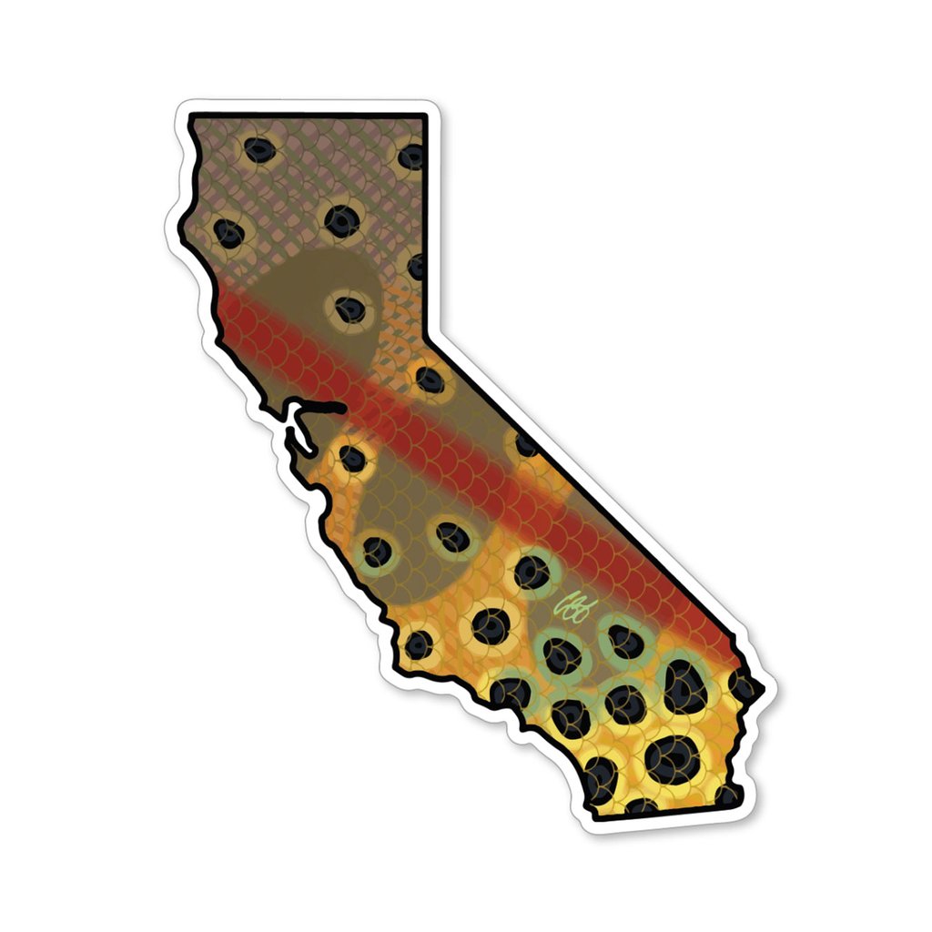 Casey Underwood California Golden Decal Sticker
