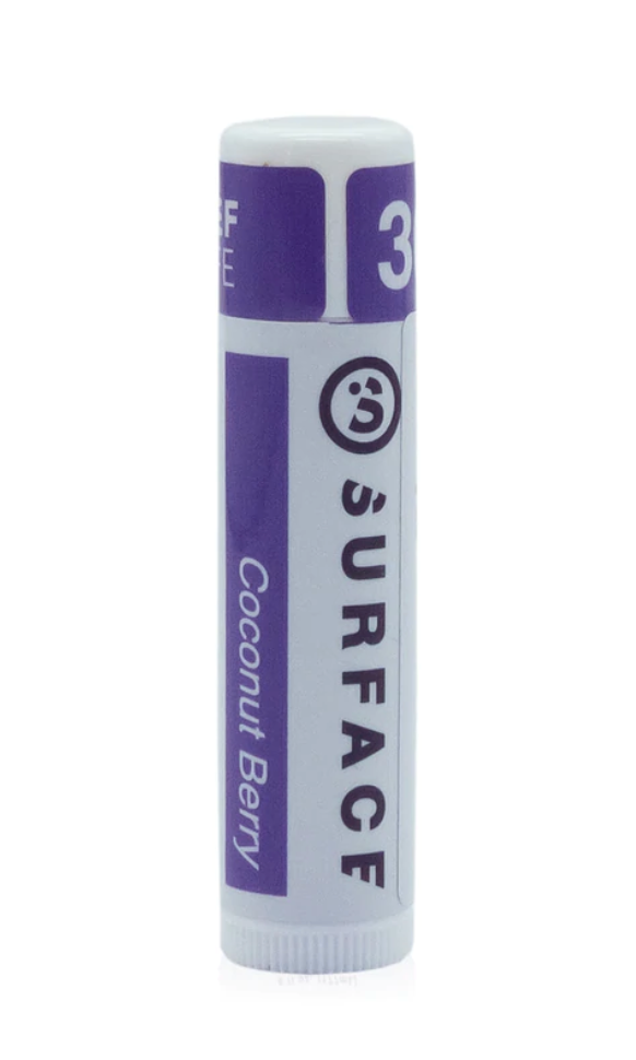 Surface SPF50 Lip Balm .15OZ - Coconut Berry