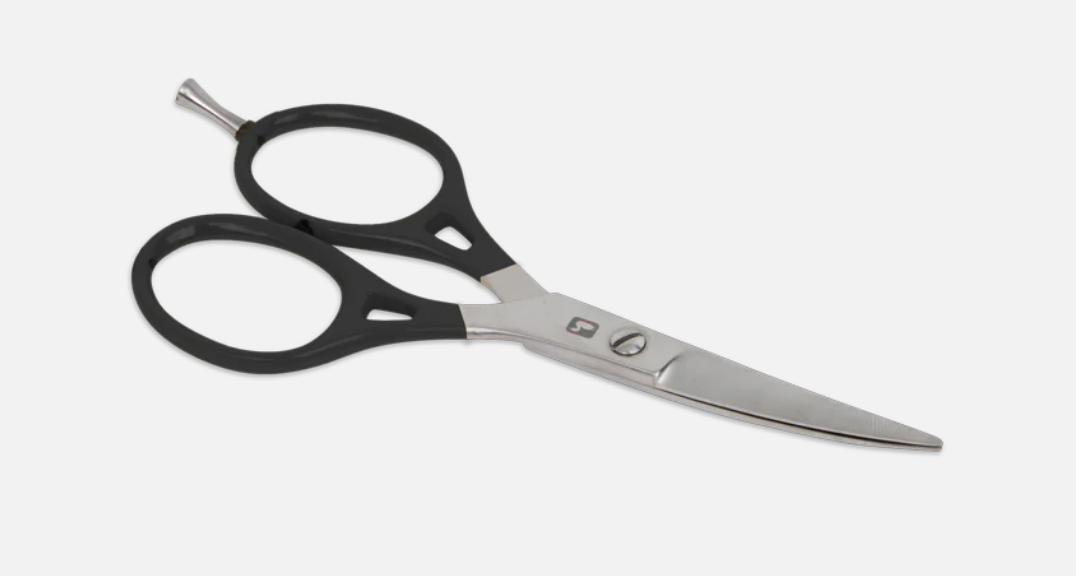 Loon Ergo Prime Curved Shears w/ Precision Peg Black