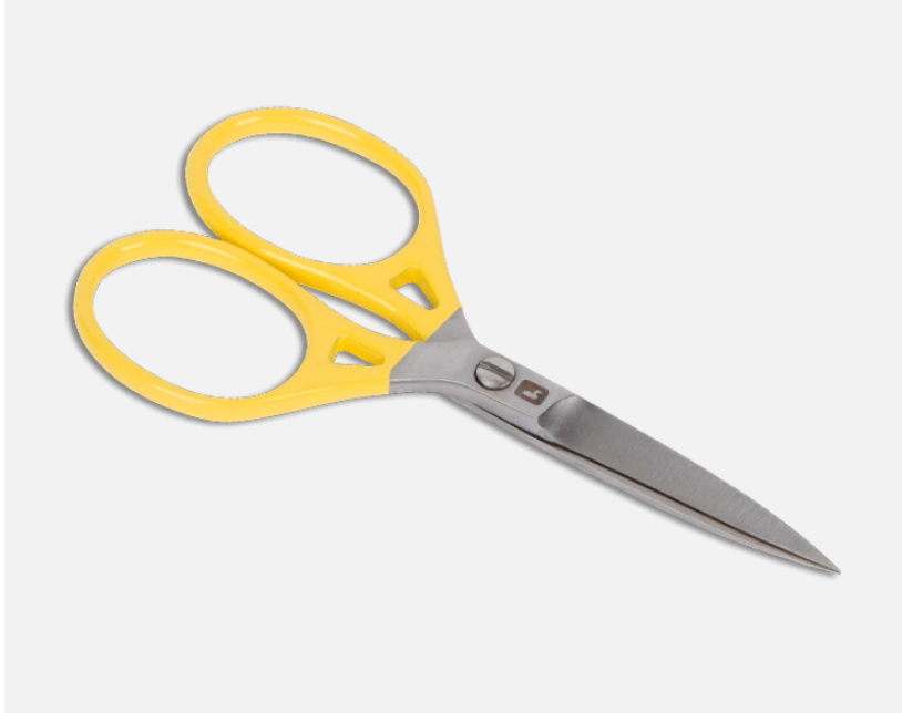 Loon Outdoors Ergo 5" Prime Scissors - Yellow