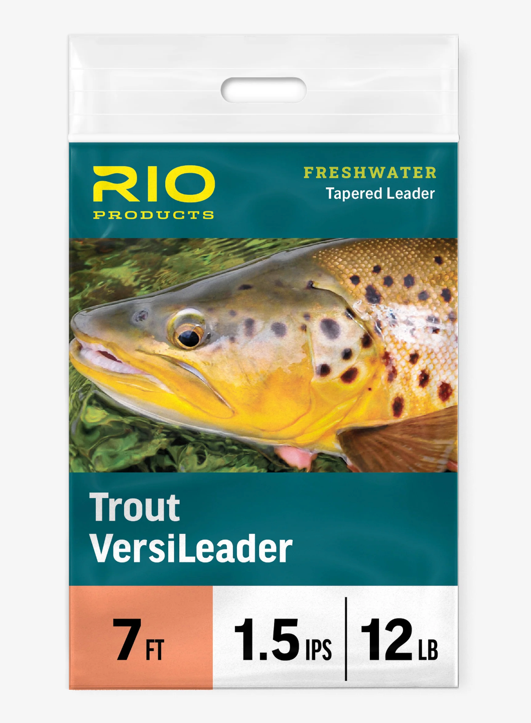 Rio Trout Versileader Sinking Tapered Leader 7ft 12lb - Fly Fishing – Ed's  Fly Shop