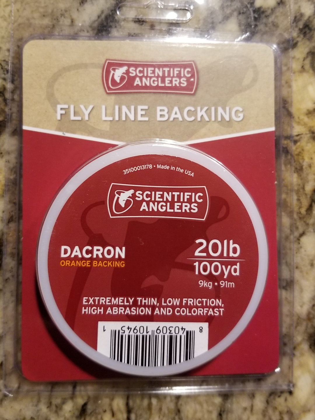 Scientific Anglers Dacron Fly Line Backing 100-yrds
