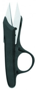 Dr. Slick Finishing Scissor 5" Black Handles Straight - Fly Tying