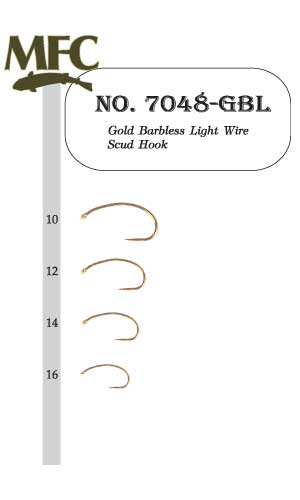 Montana Fly Company Light Wire Scud Hook - 100 Pack