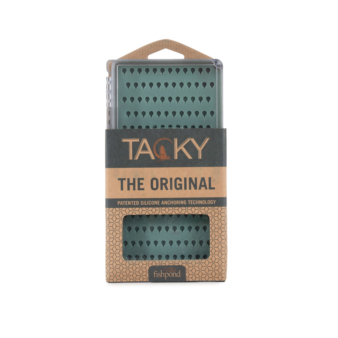 Fishpond Tacky Original Fly Box in retail packaging