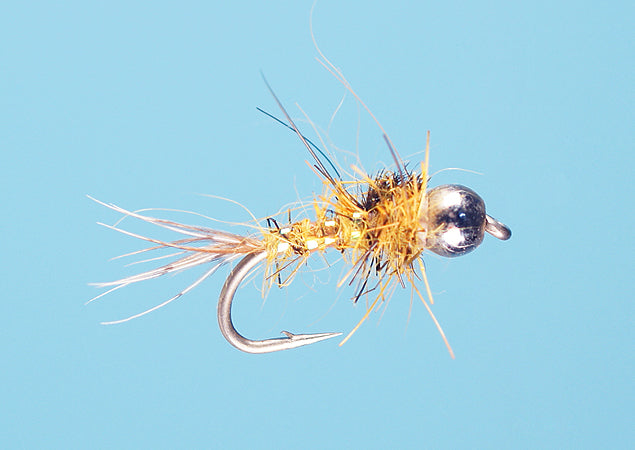 Montana Fly Company Galloup's BH Peacock Hare's Ear - Gold