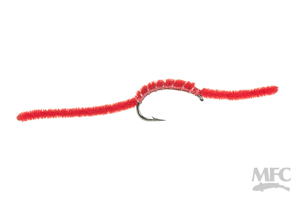 Montana Fly Company San Juan Worm - Red
