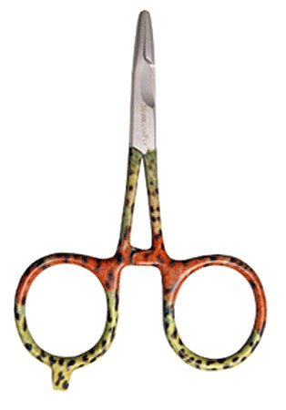 Montana Fly Company Forceps River Camo Scissor - 4"