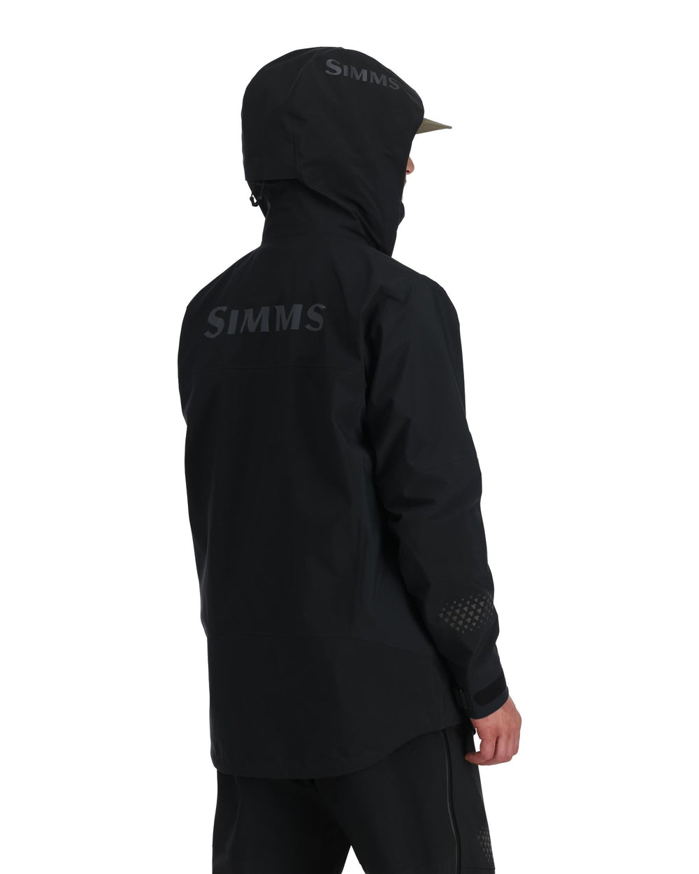 Simms Men's ProDry Jacket in Black, back