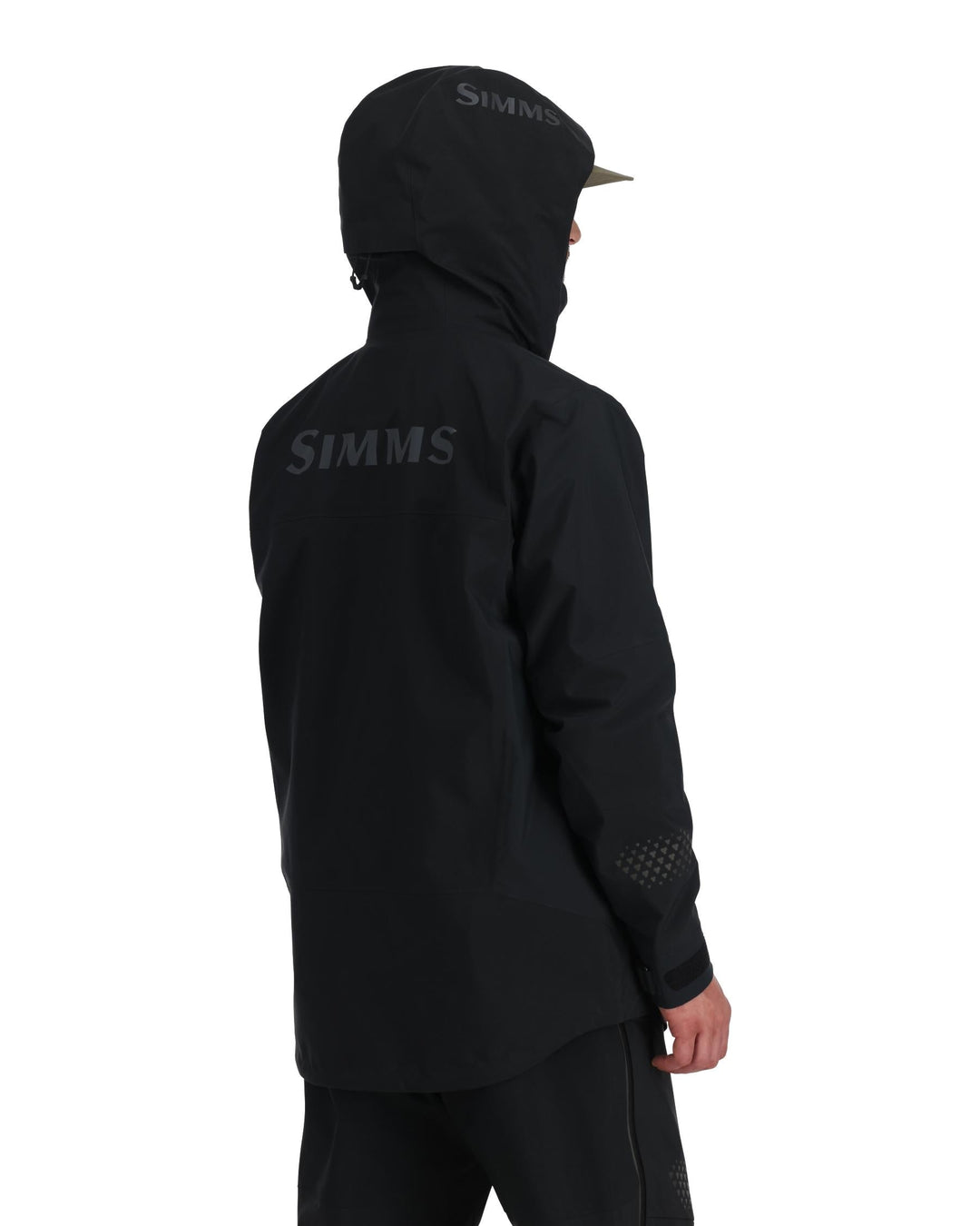 Simms Men's ProDry Jacket in Black, back