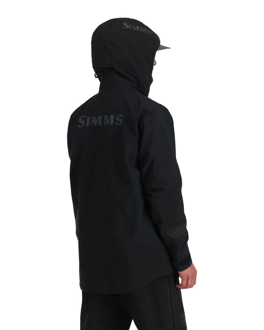 Simms Men's ProDry Jacket in Black, back