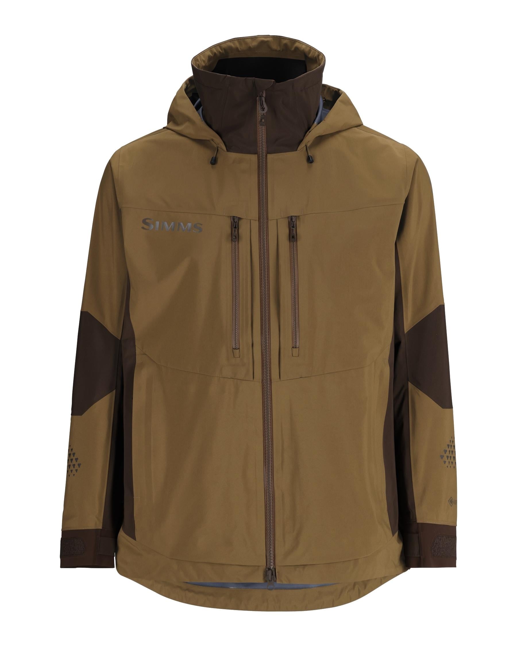 Simms Men's ProDry Jacket in Driftwood, front