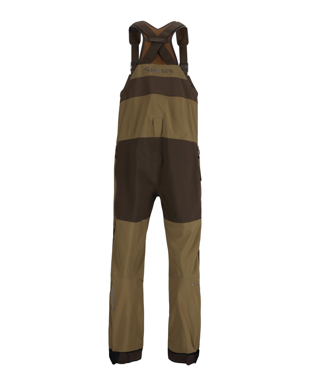 Simms Men's ProDry Bib in Driftwood, back