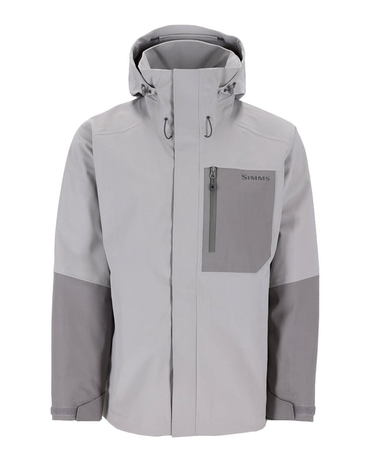Simms Men's Challenger Jacket in Shale, front