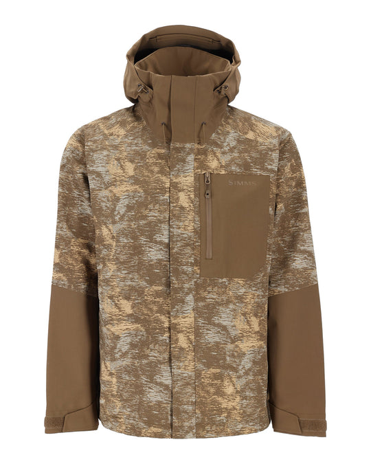 Simms Men's Challenger Jacket in Windy Jasper, front