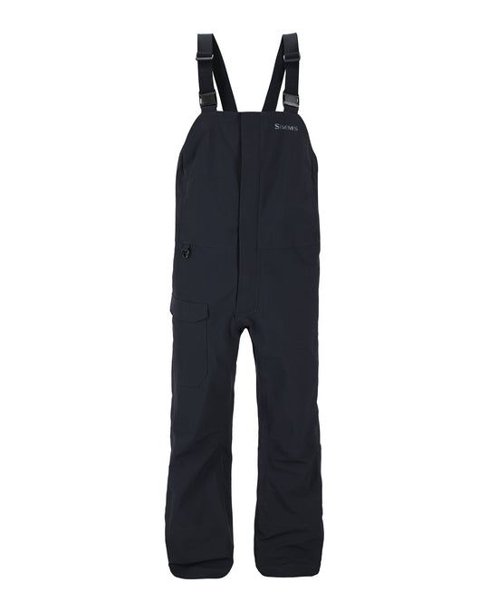 Simms Men's Challenger Bib in Black, front