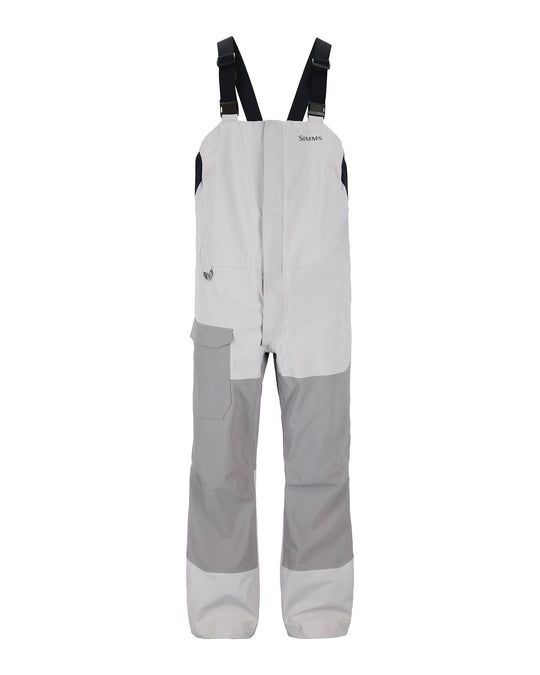 Simms Men's Challenger Bib in Shale, front