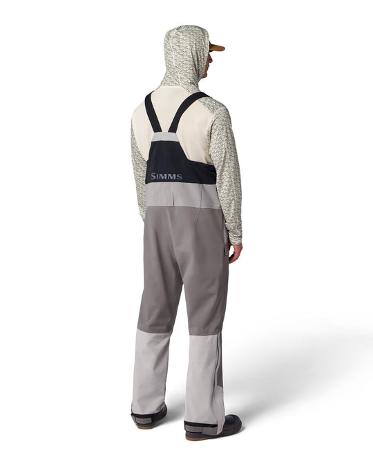 Simms Men's Challenger Bib in Shale, back