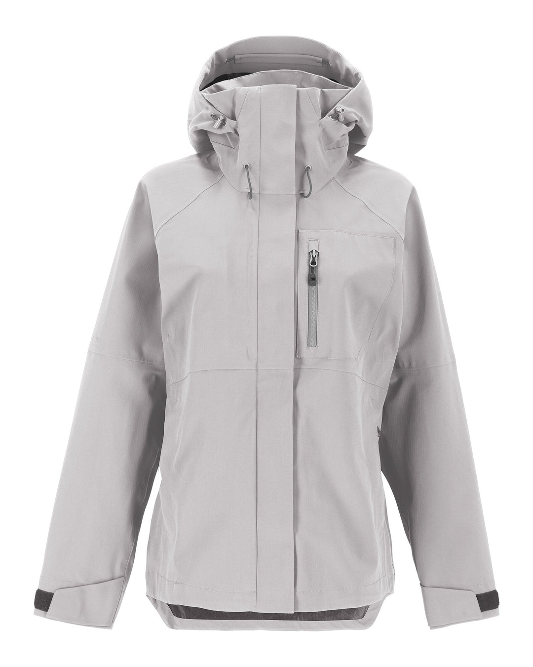 Simms Women's Challenger Jacket in Shale, front