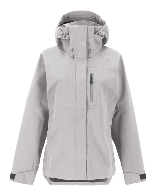 Simms Women's Challenger Jacket in Shale, front